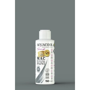 Aquacool Trend Su Bazlı Akrilik Dönüşüm Boyası 863 Koyu Gri 150ml
