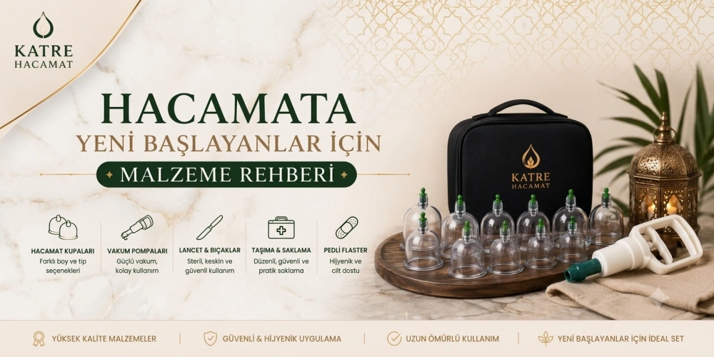 Hacamata yeni başlayanlar için malzeme rehberi