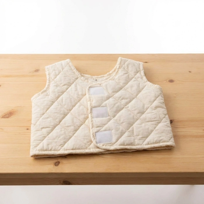 Yıkanmamış Koyun Yünü Yelek