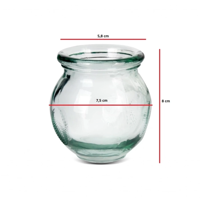 GLASS CUPPING CUP SET OF 5
