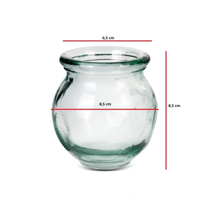 GLASS CUPPING CUP SET OF 5