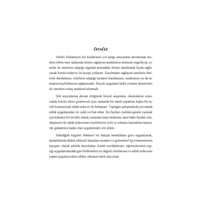 SÜLÜK İLE HASTALIKLARIN TEDAVİSİ KİTABI-Murat ÖZMEK