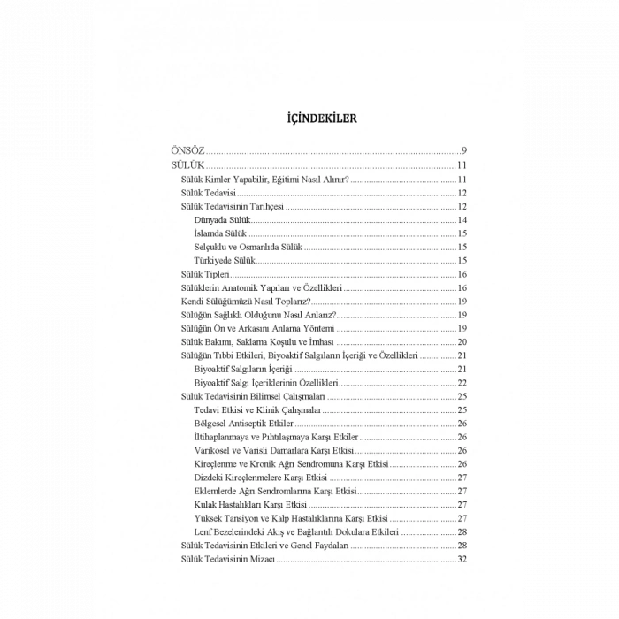 SÜLÜK İLE HASTALIKLARIN TEDAVİSİ KİTABI-Murat ÖZMEK