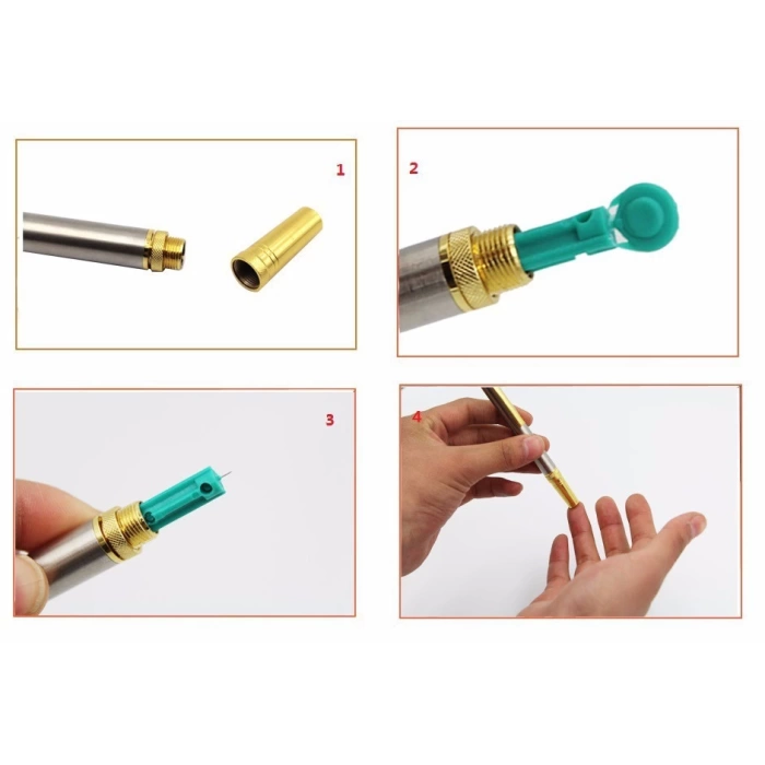 SINGLE-TIPPED CUPPING PEN + 50 PIECES NEEDLE