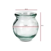GLASS CUPPING CUP SET OF 5