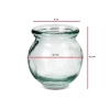 GLASS CUPPING CUP SET OF 5