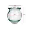 GLASS CUPPING CUP SET OF 5
