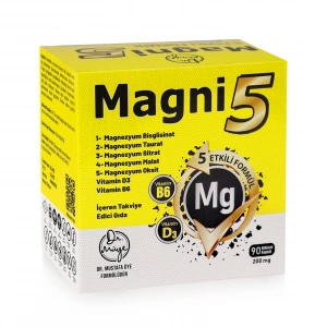 MAGNİ5 MAGNEZYUM TAKVİYESİ