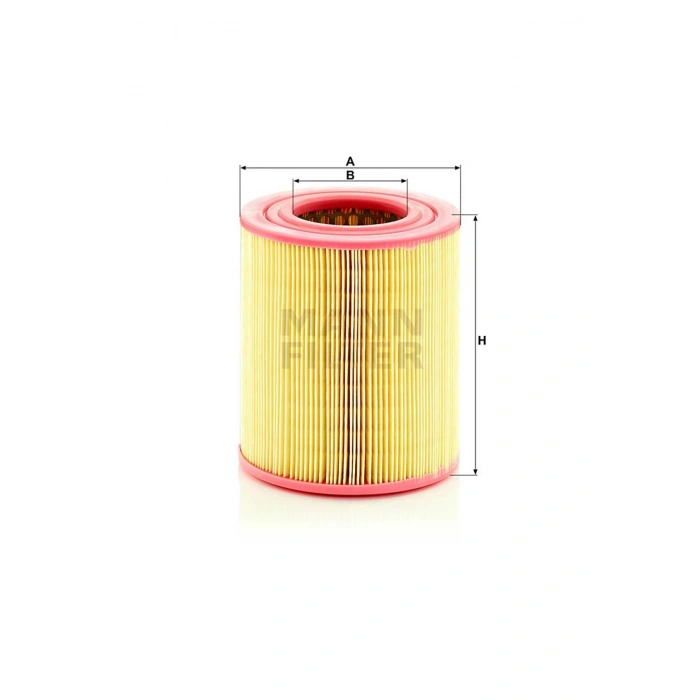 4F0133843A HAVA FİLTRESİ A6 2.0 TFSİ 2.0 TDİ 07>04 A6 AVANT 2.0 TFSİ 2.0 TDİ 07>04 ( MANN FİLTER )