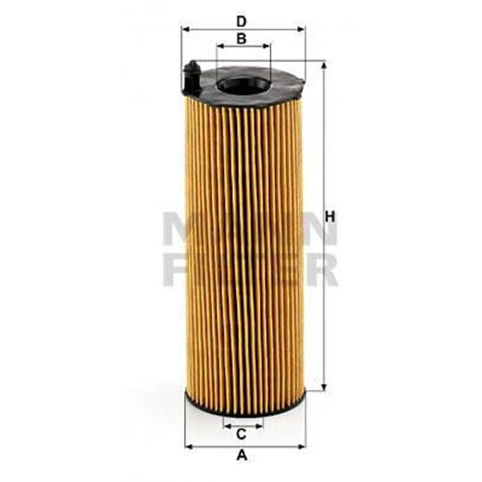 057115561M YAĞ FİLTRESİ A4 A5 A6 A8 Q5 Q7 TOUAREG PHAETON PORCSHE CAYENNE 3.0D 3.0TDI ( MANN FİLTER )