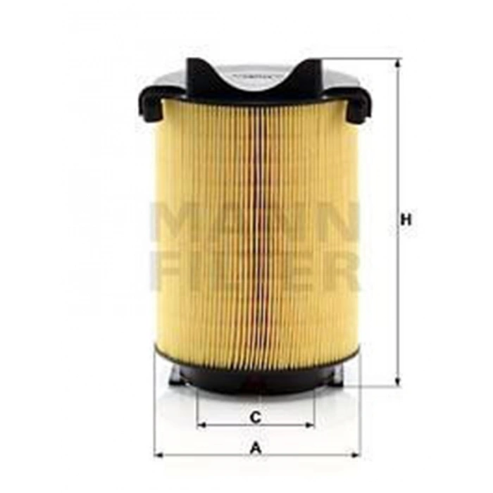 3C0129620/1F0129620 HAVA FILTRESI PASSAT GOLF V JETTA III TIGUAN LEON OCTAVIA ALTEA 1.4 1.6 2.0 TSI/FSI ( MANN FİLTER )