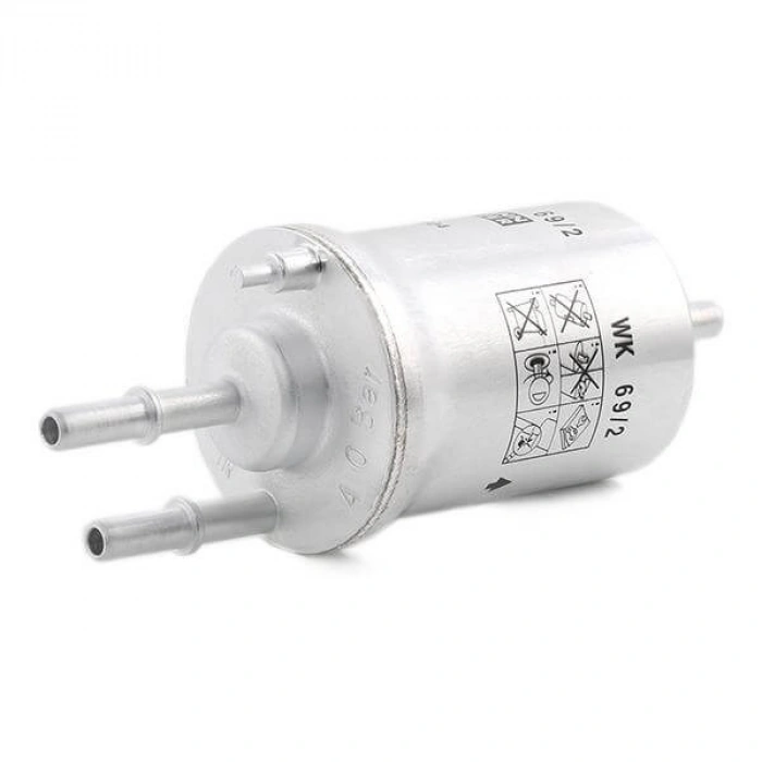 6Q0201051C YAKIT FİLTRESİ ( BENZİN ) ( 4 BAR ) BORA CADDY III EOS GOLF V / VI / PLUS JETTA III / IV POLO TOURAN A3 LEON TT A3 TT ALTEA CORDOBA IBIZA TOLEDO ( MANN FİLTER )