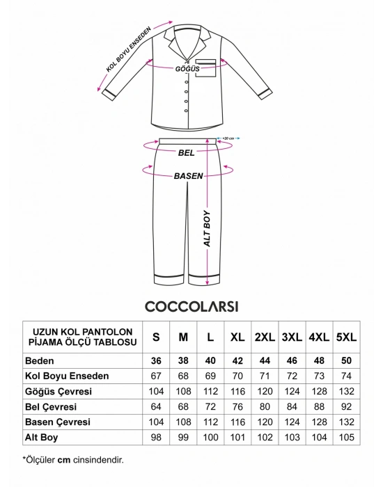 Saten Kısa Pijama Takımı VCN2310