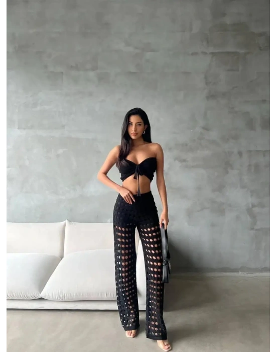 Astarlı Triko Takım 1040 - Siyah