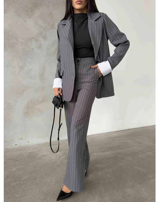 Ceket Pantolon Takım - Antrasit