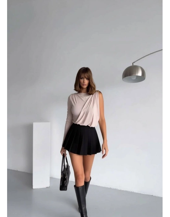 Çıtçıtlı Zıbın - Bej