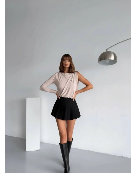 Çıtçıtlı Zıbın - Bej