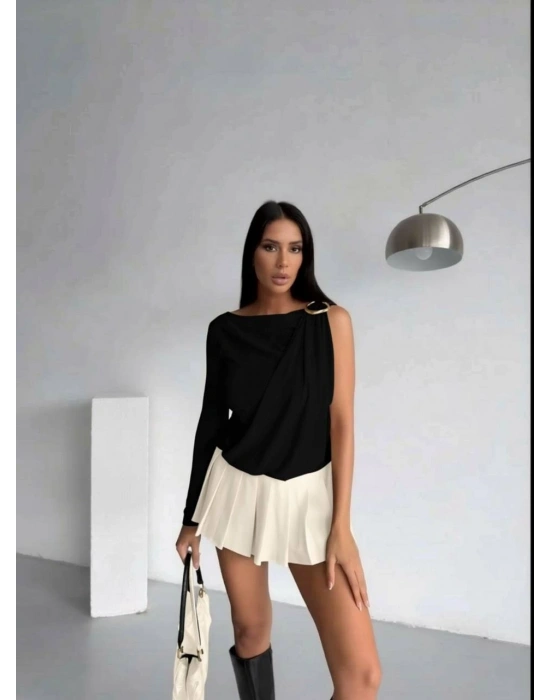 Çıtçıtlı Zıbın - Siyah