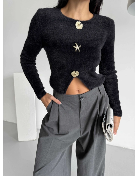 Deniz Yıldızı Yumoş Sakal Kazak 1568 - Siyah