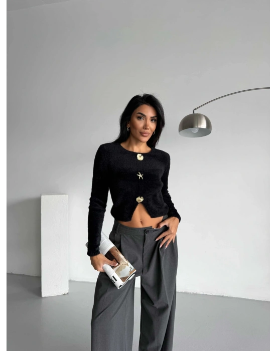 Deniz Yıldızı Yumoş Sakal Kazak 1568 - Siyah