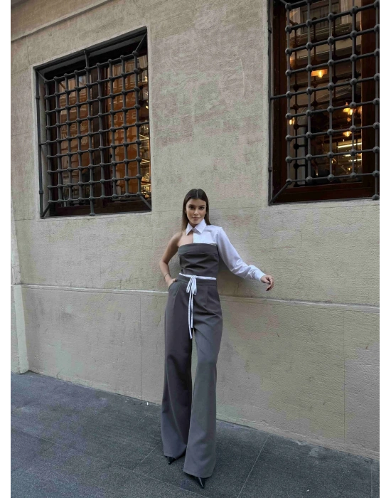 Gömlek Detay Takım 2506 - Antrasit