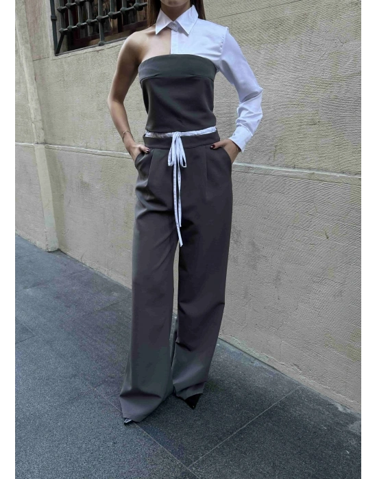 Gömlek Detay Takım 2506 - Antrasit