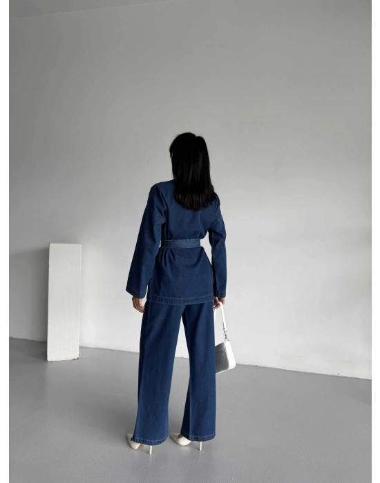 Kimono Kot Takım 1801 - Lacivert