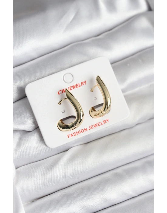 MuI MuI 14K Gold Renk Kaplama CM Kadın Küpe