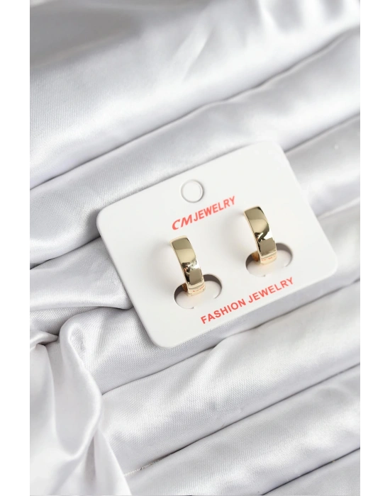 MuI MuI 14K Gold Renk Kaplama CM Kadın Küpe