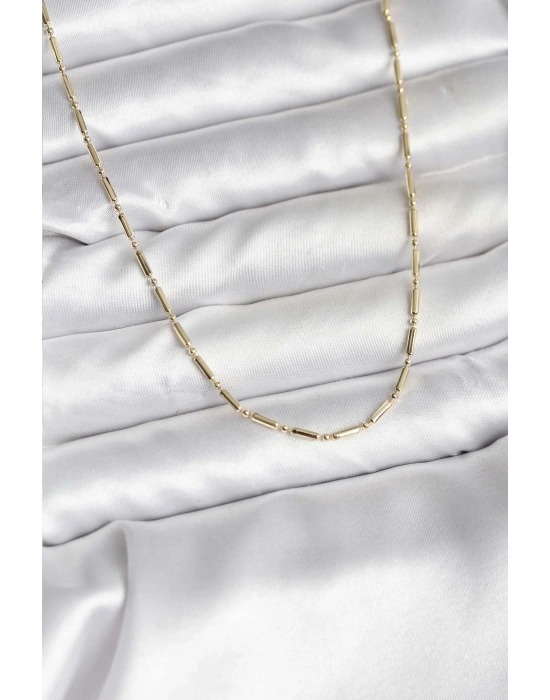 MuI MuI 14K Gold Renk Kaplama Zincir Model CM Kadın Kolye