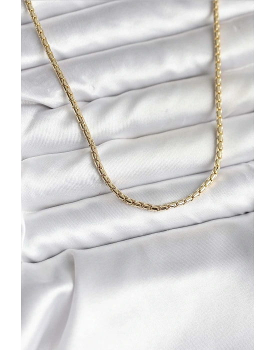 MuI MuI 14K Gold Renk Kaplama Zincir Model CM Kadın Kolye