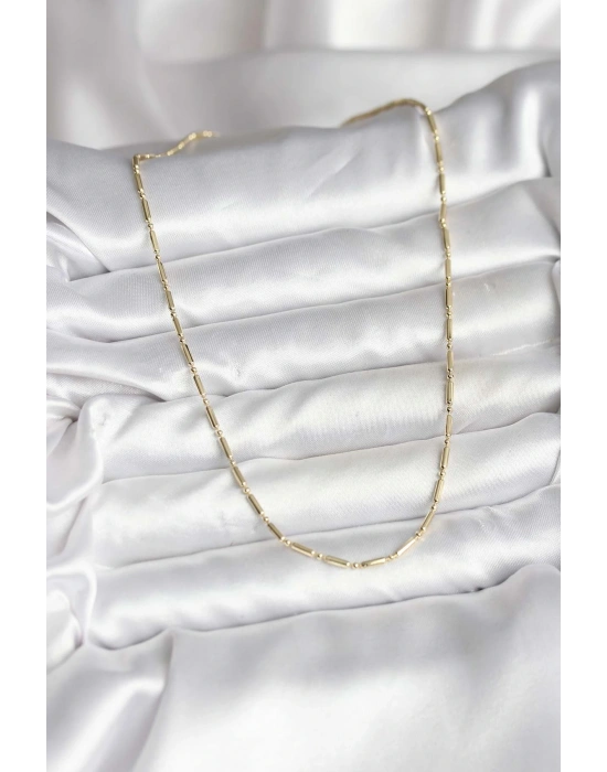 MuI MuI 14K Gold Renk Kaplama Zincir Model CM Kadın Kolye