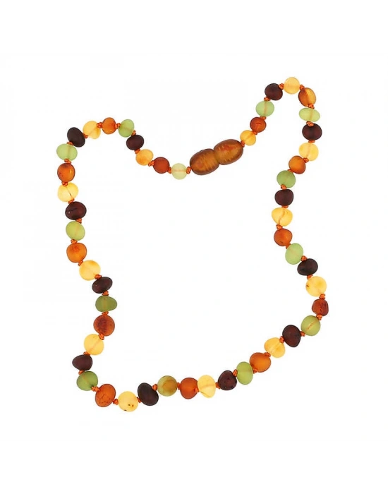 MuI MuI Bebek Damla Kehribar Diş Kolye