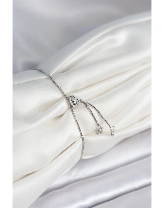 MuI MuI Çiçek Model Asansörlü Gümüş Renk Kadın Bileklik