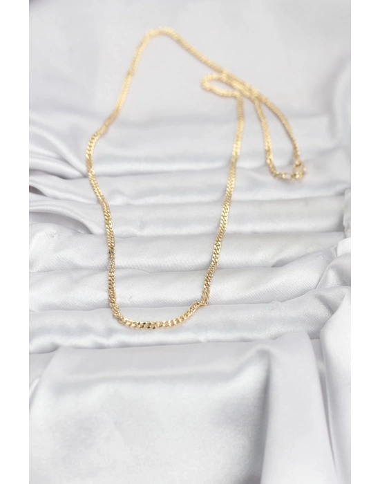 MuI MuI CM 14K Goldfarbene 60 cm Ketten-Damenhalskette