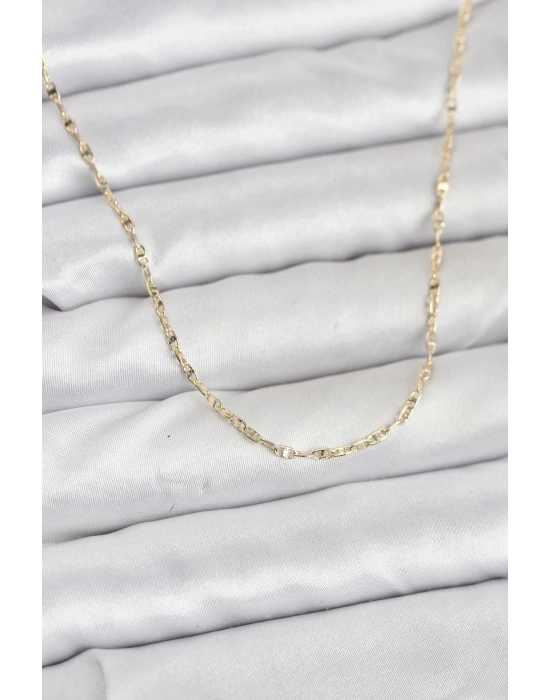 MuI MuI CM 14K Goldfarbene Sailor-Kette, Modell 60 cm, Damenhalskette