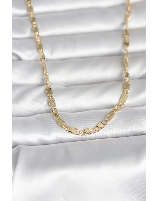 MuI MuI CM 14K Gold Renk Lazer Model 45 cm Kadın Kolye