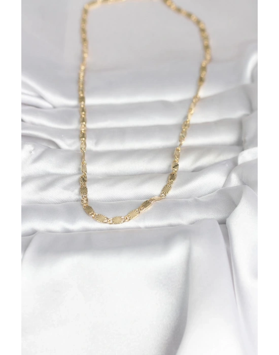 MuI MuI CM 14K Gold Renk Lazer Model 45 cm Kadın Kolye