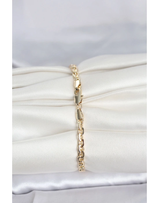 MuI MuI CM 14K Gold Renk Zincir Model Kadın Bileklik