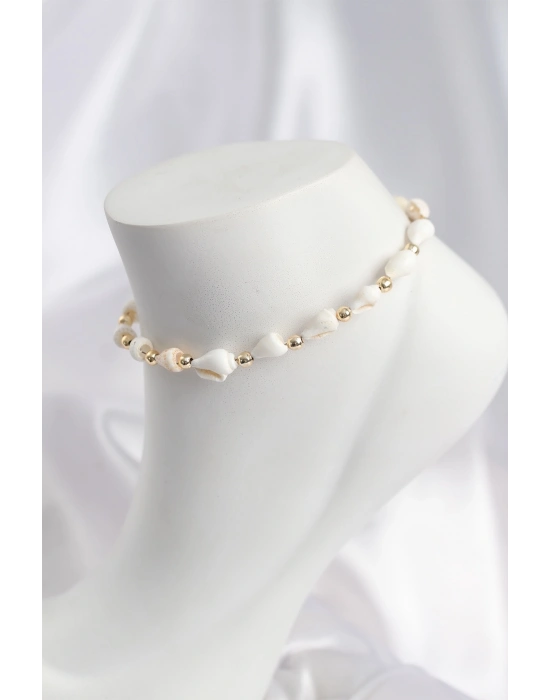 MuI MuI Doğal Deniz Kabuğu Model Halhal