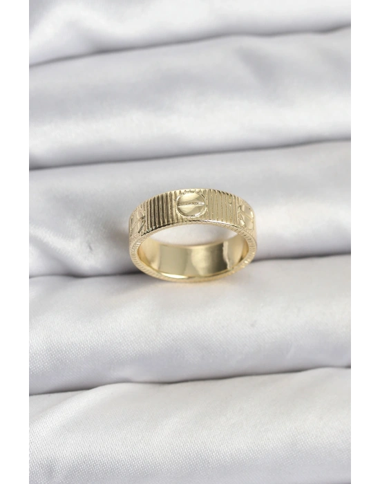 MuI MuI Gold Renk Model Kadın Yüzük