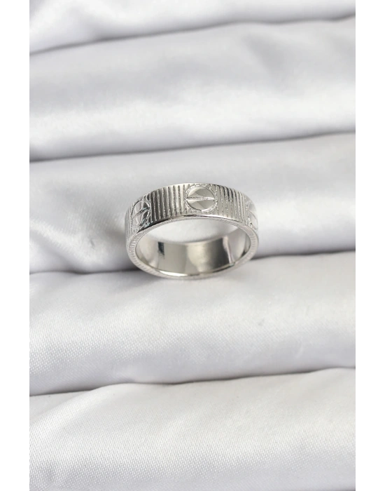 MuI MuI Gümüş Renk Model Kadın Yüzük