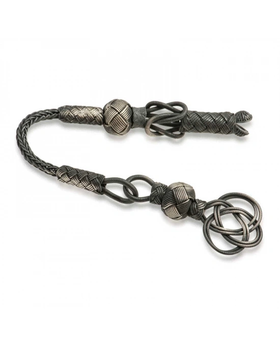 MuI MuI Gümüş Trabzon Örmesi Kazaz Tesbih Püskülü