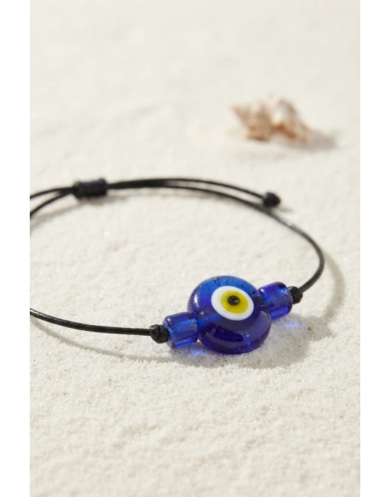 MuI MuI Handmade Bohem Tarz Mavi Göz Nazar Kolye