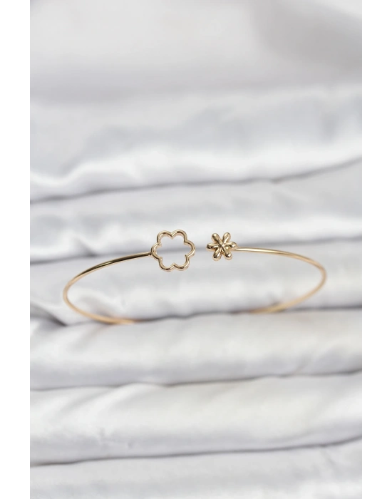 MuI MuI Lotus Model Gold Renk Bileklik