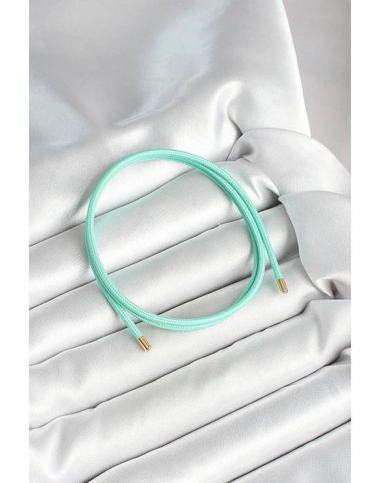 MuI MuI Mıknatıslı Turkuaz Renk Sarmal Kadın Bileklik