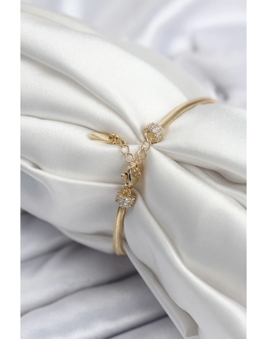 MuI MuI Pirinç VIP Seri Gold Renk Kutup Yıldızı Model Kadın Bileklik