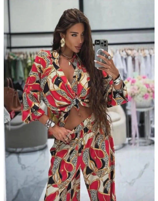 Saten Takım 2504 - 1S 2M 2L 1XL