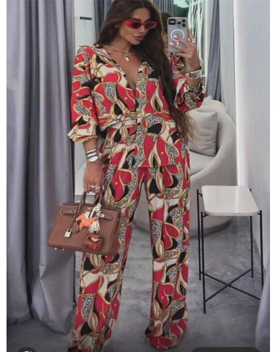 Saten Takım 2504 - 1S 2M 2L 1XL