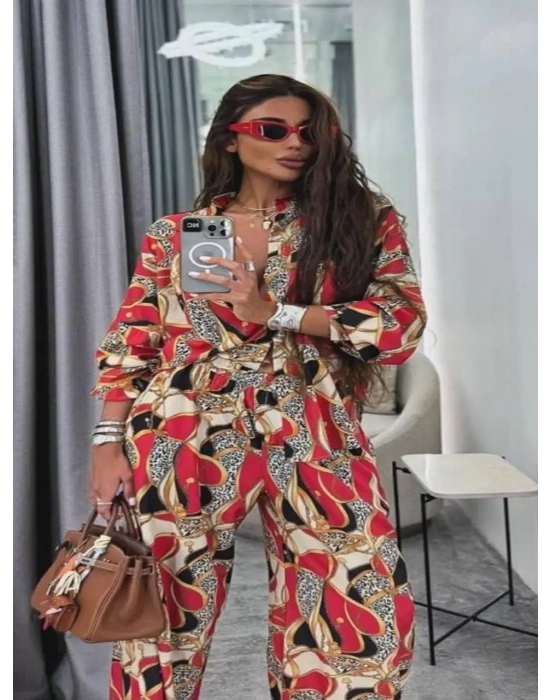 Saten Takım 2504 - 1S 2M 2L 1XL